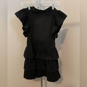 Paeton Tiered Ruffle Denim dress